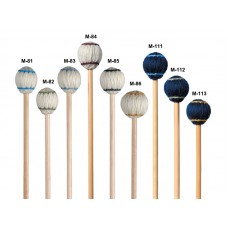 Palice Marimba, M-112, M, 390, Ø32 80˚  Rubber+Wool